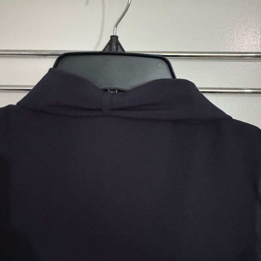 Tory Burch Navy Blue Tie Front Blouse - Picture 9 of 9